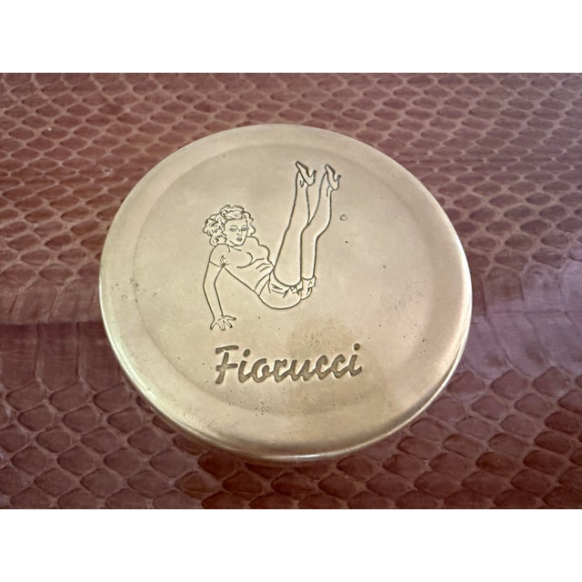 1980s Fiorucci Vintage Brass Box For Sale - Image 5 of 5