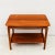 Vintage solid teak two tier side table with beveled edge, designed by Peter Hvidt & Orla Mølgaard-Nielsen and made in...