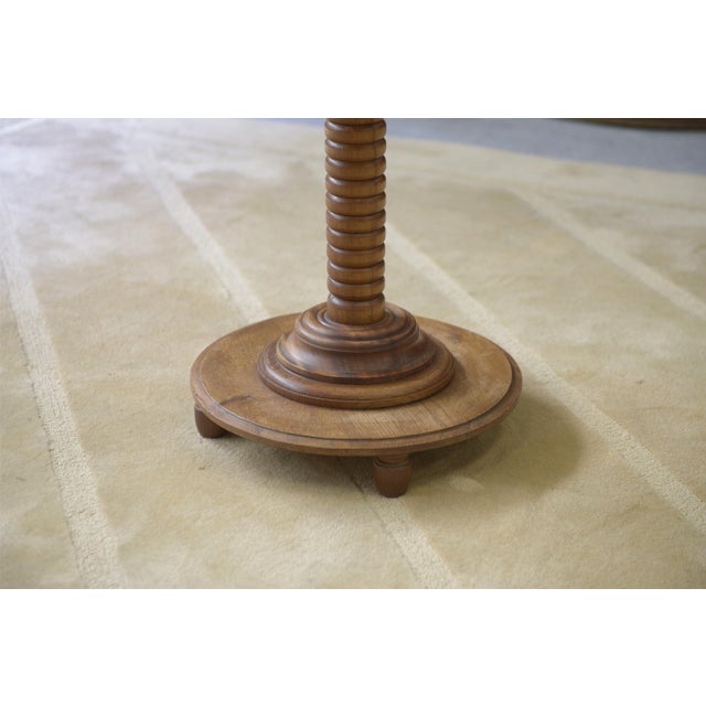 Oak Side Table, 1950s For Sale - Image 6 of 7