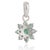 Not Yet Made - Made To Order Botanical Floral 925 Silver Emerald Cluster Charm Pendant for Her by Carat&Her For Sale - Image 5 of 13