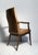 Elegant Pair of Vintage High Back Dunbar Edward Wormley Style Arm Chairs For Sale - Image 10 of 10