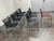 Zanotta Roberto Barbieri for Zanotta Zilli Stacking Chairs, Set of Eight For Sale - Image 4 of 12