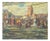 Hans Gerson, Penitential Procession in Veurne, 1908, Oil Painting on Canvas, Framed For Sale