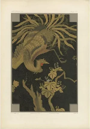 George Ashdown Audsley, The Mythical Howo Above the Kiri, Japan, 1882, Print