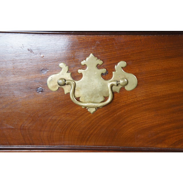 Antique American Chippendale Mahogany Chest on Chest Highboy Dresser For Sale - Image 17 of 17