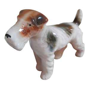 Vintage Fox Terrier Dog Figurine 1930s