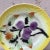 French Country Saint Amand French Majolica Plums Plate For Sale - Image 3 of 5