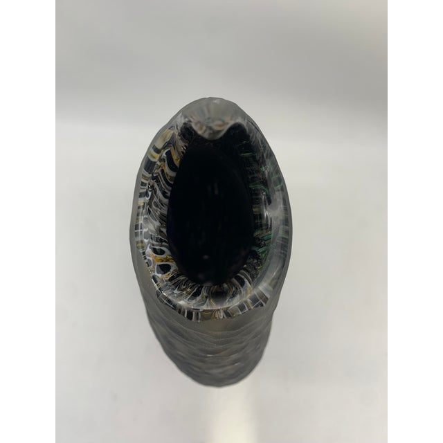 Murano Glass Vase by Paolo Crepax, 1990 For Sale - Image 6 of 8