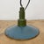 Industrial Blue Enamel Military Pendant Lamp with Cast Aluminium Top, 1960s For Sale - Image 15 of 18