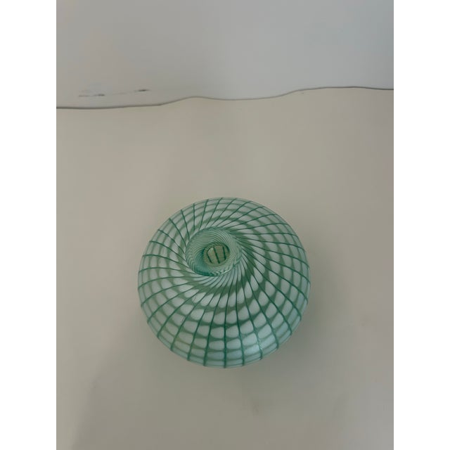 Contemporary Kosta Boda Small Glass Vase. For Sale - Image 3 of 5