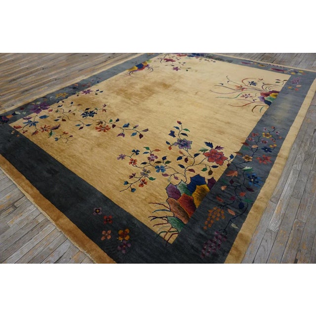 1920s 1920s Chinese Art Deco Carpet ( 9' x 11'6" - 274 x 351 ) For Sale - Image 5 of 12