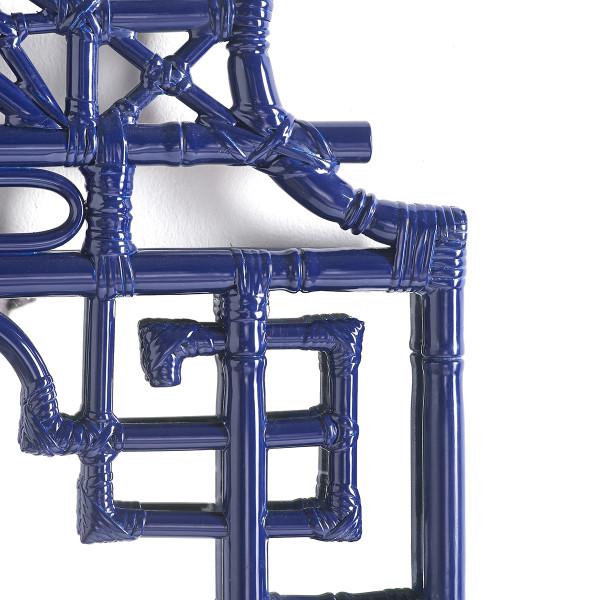 Blue Pagoda Wall Mirror Chairish