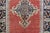 Salmon House of Séance - 1980s Vintage Anatolian Aksaray Medallion Wool Pile Hand-Knotted Runner - 3’11” X 10’6” For Sale - Image 8 of 11