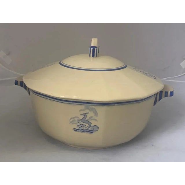 Ivory Art Deco Tureen from Bosch Freres la Louviere, 1920s For Sale - Image 8 of 8