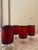 1970s Vintage French Luminarc Cavalier Ruby Red Footed Juice Glasses - Set of 6 For Sale - Image 5 of 7