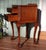 Wood Vintage Mahogany Queen Anne Style Bedside Chest Nightstand End Table For Sale - Image 7 of 12