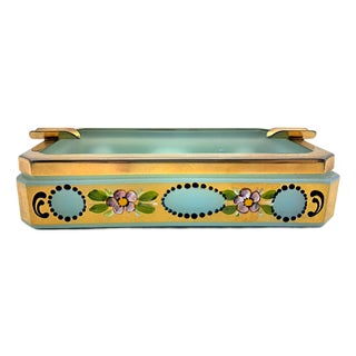Opal Murano Glass Ashtray from Manifattura di Murano, 1970s For Sale
