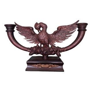 Antique Black Forest Swan Candle Holder, 1920s-1940s For Sale
