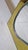 1990s Mirror with Shaped Yellow Decoration, 1990s For Sale - Image 5 of 7