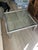 John Mascharino Vintage Aluminum and Glass Tubo Coffee Table Authentic 1970’s piece, glass square removable from aluminum...