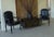 French 1970s French Louis XV Style Leather Fauteuil Arm Chairs With Leather Upholstery, 2 Pieces For Sale - Image 3 of 9