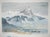 René Leverd, Switzerland, Mont Blanc from Lucerne, Watercolor For Sale - Image 3 of 11