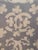 Cornflower Blue Chanel Large Silk Chiffon Scarf Leafs Clovers For Sale - Image 8 of 12