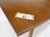 American Walnut Mid Century Danish Modern Style 1x18" Leaf Dining Table For Sale - Image 11 of 12