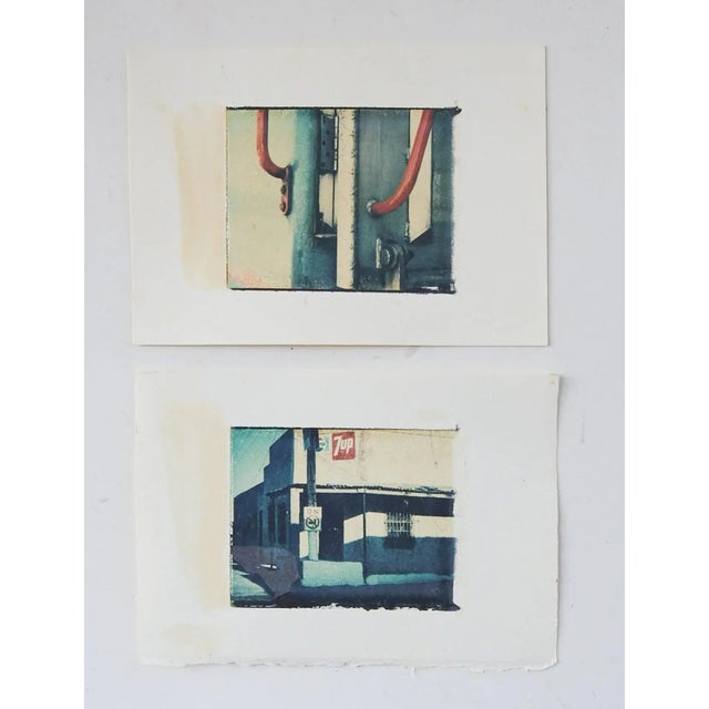 Vintage Color Photographs City Street Scene - a Pair For Sale - Image 4 of 4