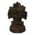 Antique 19th Century American Classical Solid Cast Iron Urn or Basket of Flowers Door Stop For Sale