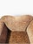 Oversized Leopard Print Club Lounge Chair | Rolled Arms & Camelback Crest | Includes Bolster Pillow For Sale - Image 12 of 16