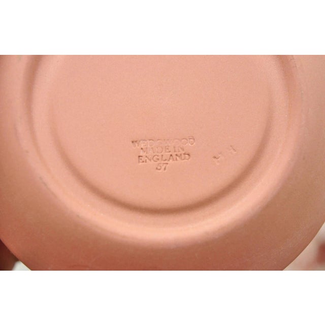 Early 20th Century Wedgwood Terracotta Jasperware Miniature Tea Set Demitasse Cup & Saucer 14 PCS For Sale - Image 12 of 12