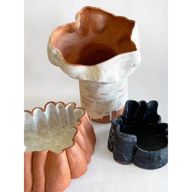 Contemporary Terra Collection Vase 01 by Anna Demidova For Sale - Image 3 of 5