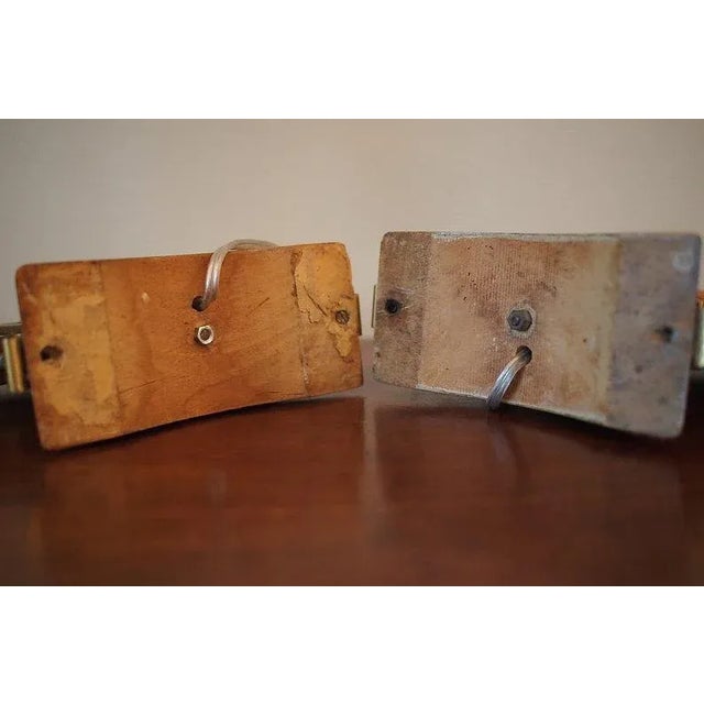 Early 20th Century French Art Deco Tile Mounted Lamps - a Pair For Sale - Image 10 of 11