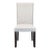 Pottery Barn Upholstered Parsons Dining Chair With Nailhead Trim For Sale