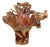 Vintage Chinese Hand Crafted Camphor Wood Root Chair with Light Varnish For Sale