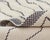 Chevron Stripe Hand-Knotted Moroccan Wool Rug | 9'7" X 6'8" | One of a Kind For Sale - Image 9 of 13