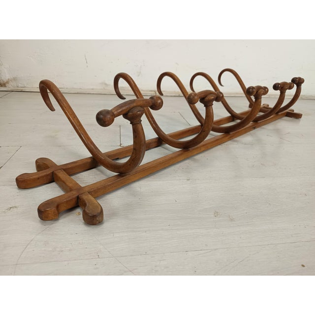 Wall-Mounted Coat Rack from Thonet, 1890s For Sale - Image 3 of 15