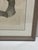 Soicher Marin Sculpture VI. Black Sculpture Silhouette. Taupe Frame. Original Retail $1141. Showroom floor sample.
