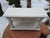 White Antique Wall Console in Shabby Chic Style, 1890s For Sale - Image 8 of 16