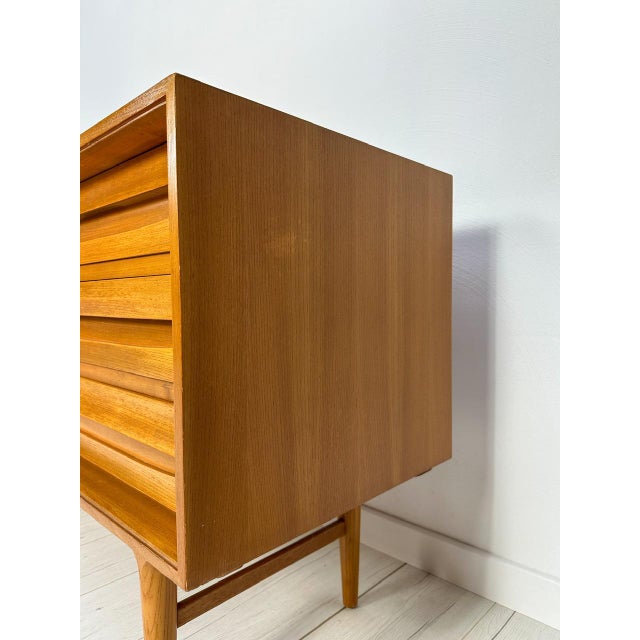 Brown Large Mid-Century Danish Teak Sideboard attributed to Lothar Wegner, 1960s For Sale - Image 8 of 17