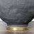 Metal Visual Comfort Armato Modern Black Table Lamp With Brass Shade For Sale - Image 7 of 8
