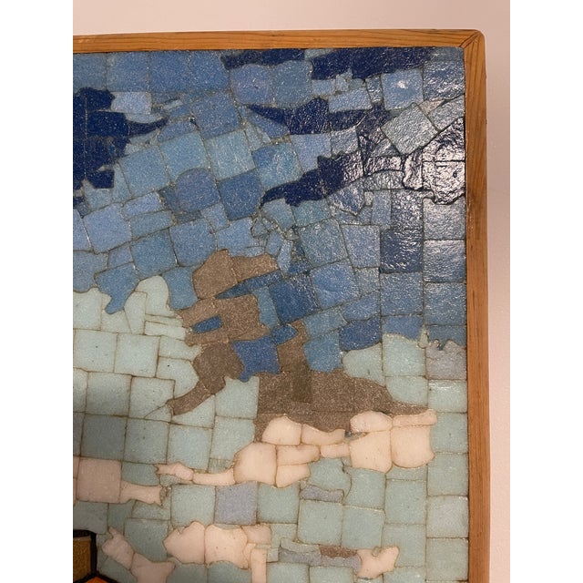 Impressionist Vintage Mosaic Austrian Travel Poster by Earl Thollander by Dr. Stanley Cohen For Sale - Image 3 of 18