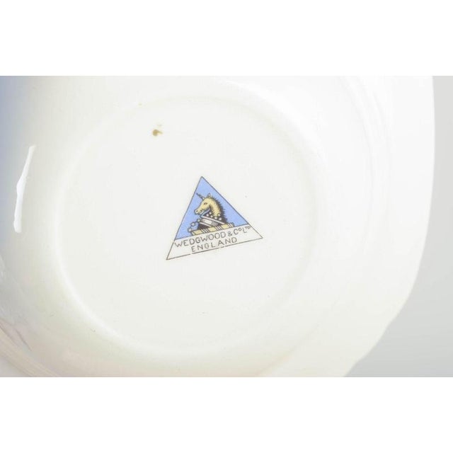 Faience Deep Plates with Oriental Motif from Wedgwood & Co, Set of 8 For Sale - Image 4 of 5