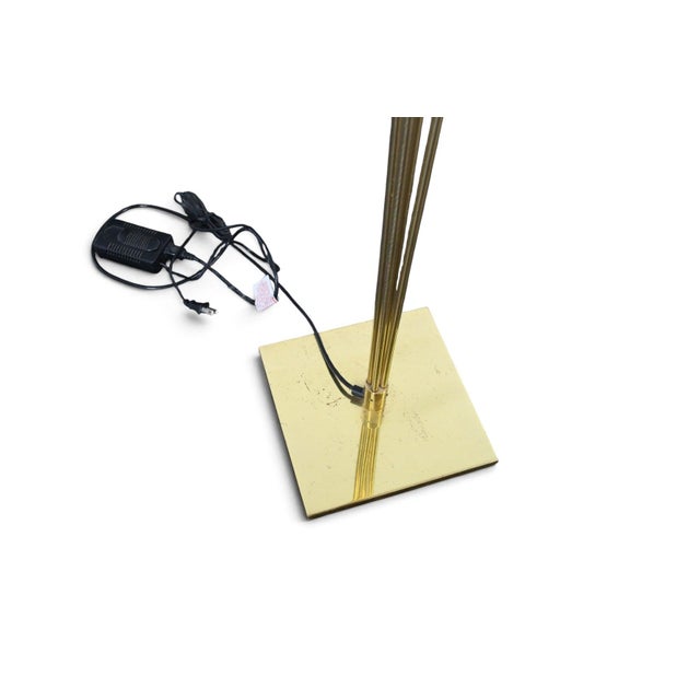Late 20th Century Brass Torchier Floor Lamp by Reluxe Milano For Sale In San Francisco - Image 6 of 6