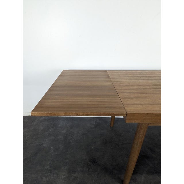 Modernist Extendable Teak Table, 1970s For Sale - Image 6 of 8