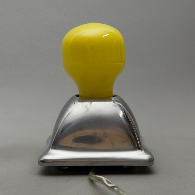 Vintage Advertising Aluminum Table Lamp For Sale - Image 5 of 13