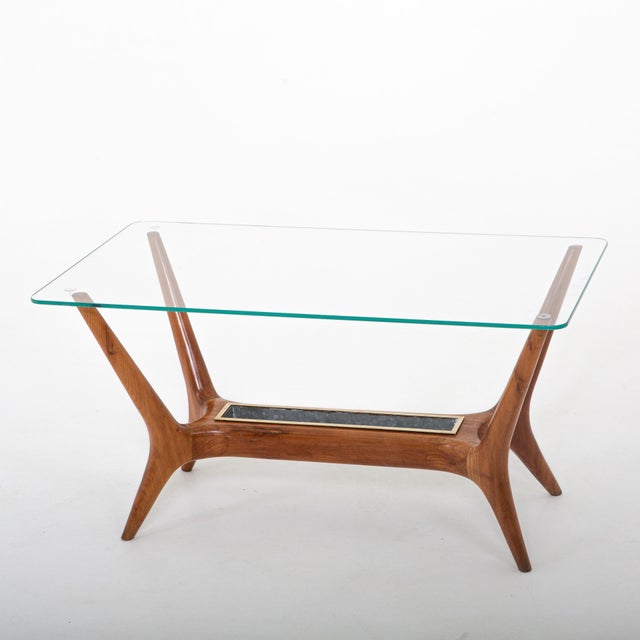 1950s Italian Modernist Cocktail Table Attributed to Gio Ponti For Sale - Image 11 of 18
