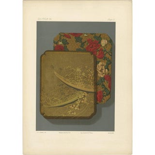 George Ashdown Audsley, A Japanese Box III Lacquer, 1880s, Print For Sale