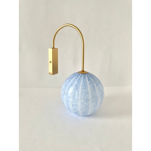 Blue Tulipano 20 Wall Lamp from La Murrina, 1990s For Sale - Image 18 of 18